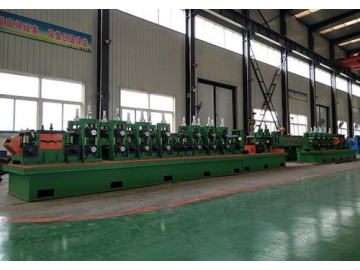 Línea de Producción de Tuberías ERW - ERW89; Línea de Producción de Tubos Electrosoldados; Tubos Soldados por Resistencia Eléctrica Línea de Producción de Tuberías ERW - ERW89; Línea de Producción de Tubos Electrosoldados; Tubos Soldados por Resistencia Eléctrica