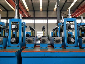 Línea de Producción de Tuberías ERW - ERW140; Línea de Producción de Tubos Electrosoldados; Tubos Soldados por Resistencia Eléctrica