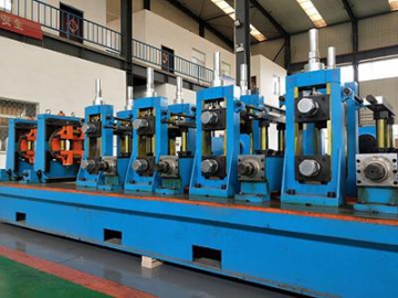 Línea de Producción de Tuberías ERW - ERW140; Línea de Producción de Tubos Electrosoldados; Tubos Soldados por Resistencia Eléctrica