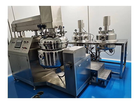 Mezclador emulsionante al vacío