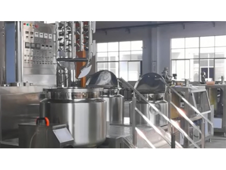Mezclador emulsionante al vacío