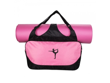 Bolso para yoga de lona con alfombra mat CBB3241-1