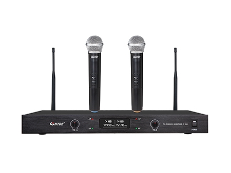 Sistema de micrófono inalámbrico UHF, HT-580