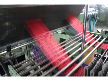 Máquina tejedora de Jacquard KTNFM53-4/66-192 (Sistema de tejido de tela estrecha)                Máquina tejedora de Jacquard computarizada