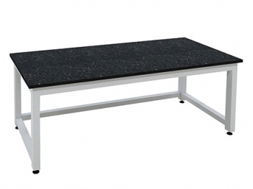 Mesa para laboratorio con revestimiento de epoxi (resistente a altas temperaturas) Mesa para laboratorio con revestimiento de epoxi (resistente a altas temperaturas)