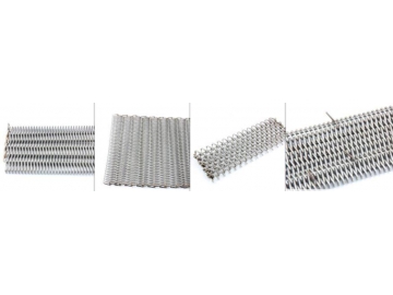 Banda Transportadora Metálica, Tejido Balanceado; Cintas Transportadoras de Malla Metálica Banda Transportadora Metálica, Tejido Balanceado; Cintas Transportadoras de Malla Metálica