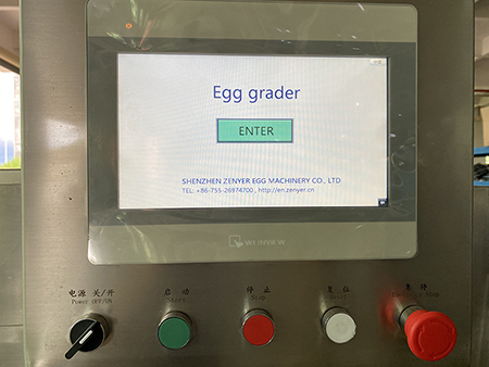 Clasificadora de huevos 104A (10000 huevos/hora)
