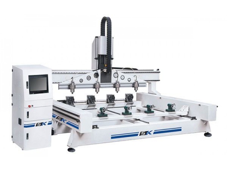 Fresasdora CNC de 4 Ejes (Eje Rotativo), Series SK-EPG (EPG2012/EPG3012); Router CNC