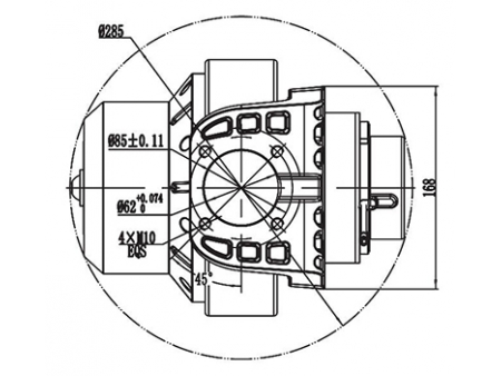 Kit de Motor Sin Escobillas de 500W (Imán Permanente). TF110BH2