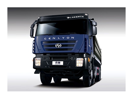 Camión volquete 8×4 Euro IV (Genlyon)