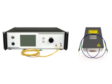 Amplificador de fibra pulsada 2.0µm