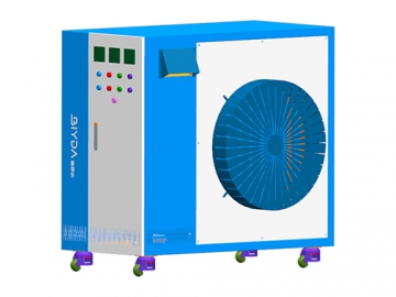 Generador de aire caliente de calentamiento por inducción