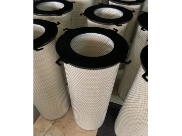 Filtro de Cartucho, Ignífugo; Cartucho Filtrante Resistente al Fuego; Filtros Tipo Cartucho