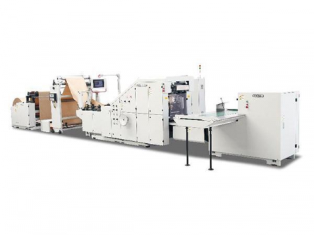 Máquina para fabricar bolsas de papel con fondo cuadrado, tipo rollo continuo,  SBH290