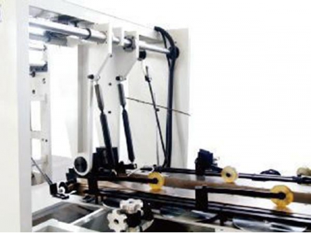 Máquina para hacer bolsas de papel con fondo cuadrado, tipo rollo continuo,  SBH330B/450B