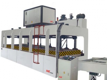Prensa para encolar  Indicada para industrias pesadas