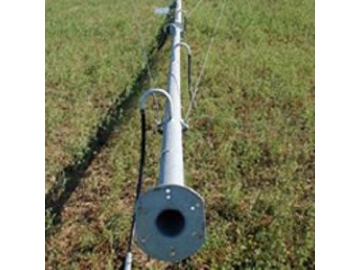 Tubo de riego  (Acero galvanizado en caliente)