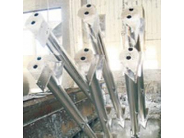 Tubo de riego  (Acero galvanizado en caliente)