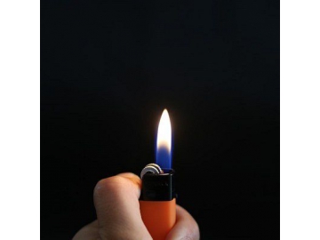 Mini encendedor, con rueda de fricción WP35; encendedor de piedra