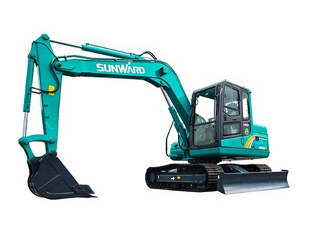 Excavadora Compacta, SWE80E9; Excavadoras Pequeñas