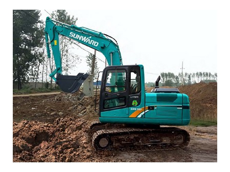 Excavadora Compacta, SWE100E; Excavadoras Pequeñas