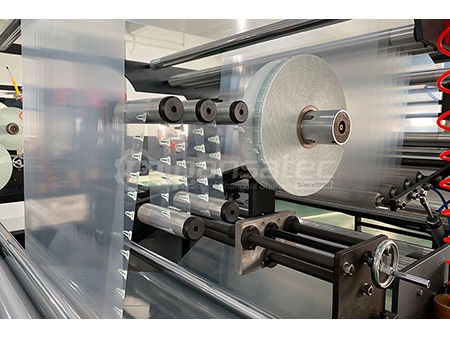 Máquina para fabricar rollo de columna de aire