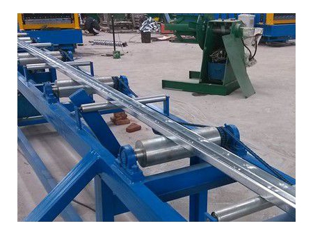 Perfiladora de correas en C, C60-250 (Ajuste automático), Máquina de perfilado de correas metálicas, Perfiladora de correas de construcción
