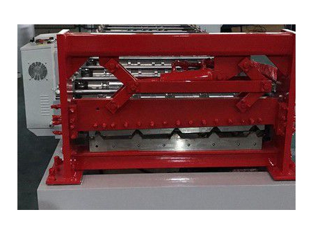Perfiladora de panel de techo YX29-815 (teja esmaltada), Máquina perfiladora de techo, Máquina de perfilado de techo metálico