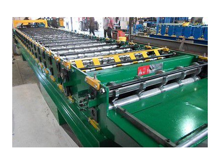 Perfiladora de panel de techo YX32-197.5-790 (teja esmaltada), Máquina perfiladora de techo, Máquina de perfilado de techo metálico
