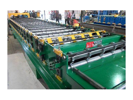 Perfiladora de panel de techo YX34-190-760 (teja esmaltada), Máquina perfiladora de techo, Máquina de perfilado de techo metálico