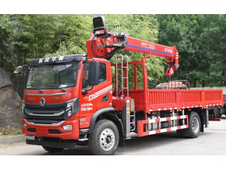 Camión pluma de 8T SST8S4; Grúa montada sobre camión