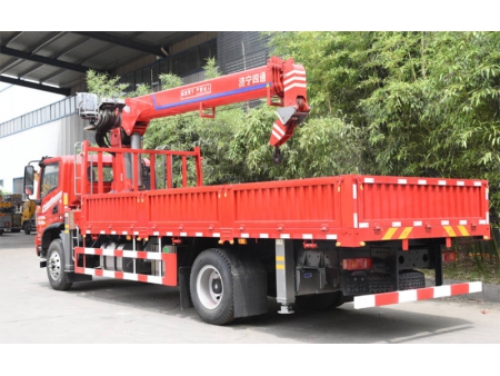 Camión pluma de 8T SST8S4; Grúa montada sobre camión