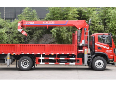 Camión pluma de 8T SST8S4; Grúa montada sobre camión