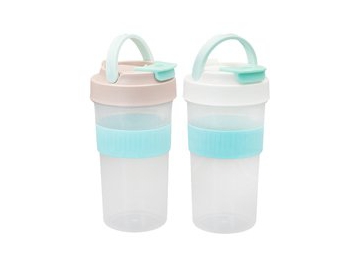 Vaso con tapa IML de 500ml, CX109, Tomatodo