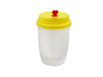 Vaso con tapa IML de 150ml, CX028