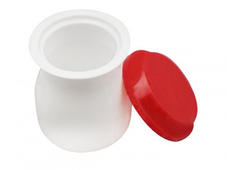 Botella con tapa de plástico IML de 120ml, CX006C