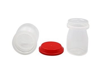 Botella con tapa de plástico IML de 120ml, CX006C