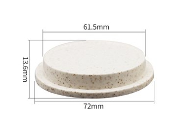 Tapa redonda IML de Ø72mm, CX102