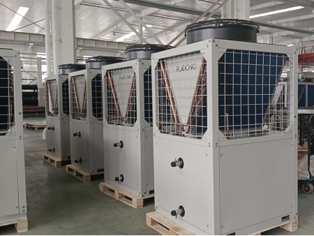 Mini chiller scroll refrigerado por aire y bomba de calor, 10kW-45kW