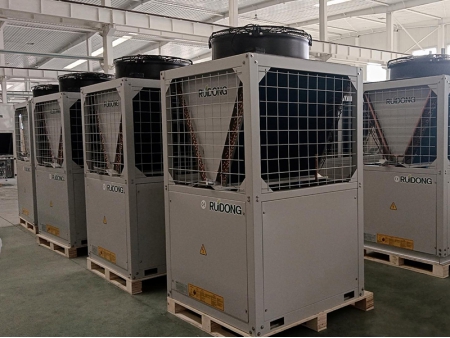 Mini chiller scroll refrigerado por aire y bomba de calor, 10kW-45kW