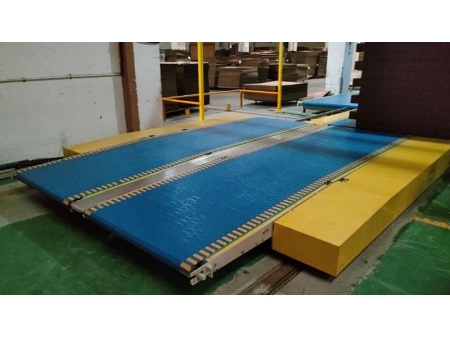 Sistema automático de inserción de palets