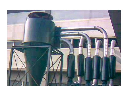 Sistemas de aire de impacto y separador de material rotativo