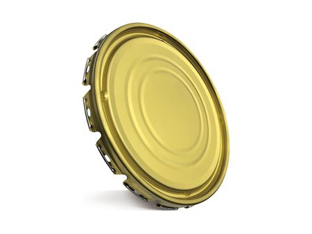 Tapa con orejas y lengüetas para cubeta cónica