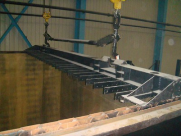Línea de galvanizado en caliente de acero estructural