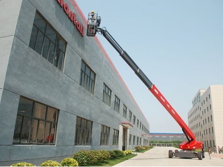 Elevador de pluma telescópica autopropulsada, HT390/HT410J