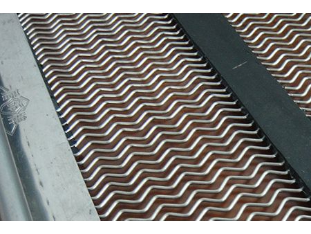 Malla Autolimpiante, Tipo Zigzag; Medios de Cribado