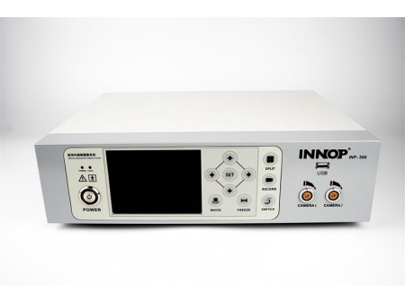 Cámara endoscópica con salidas de imagen simultáneas duales, INP-500