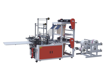 Máquina para hacer bolsas de corte en frío de sellado térmico de 4 líneas de alta velocidad