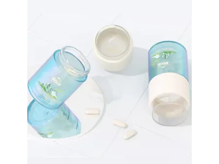 Botella con tapa giratoria