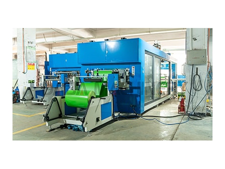 Termoformadora de plástico multietapa, DB-7285